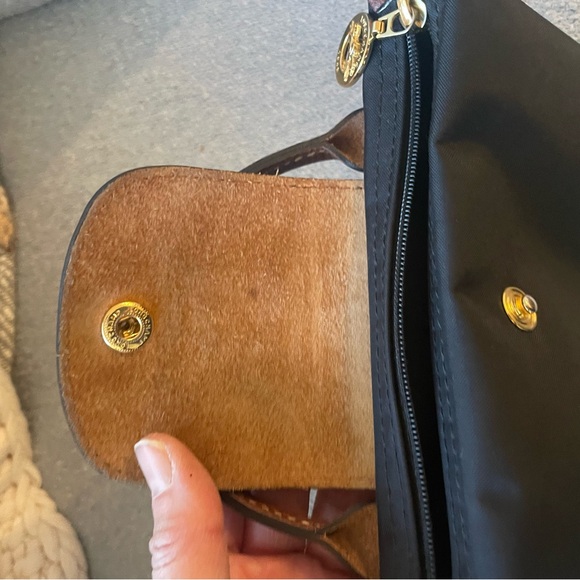 Longchamp Black and Brown Tote Bag - Picture 4 of 5